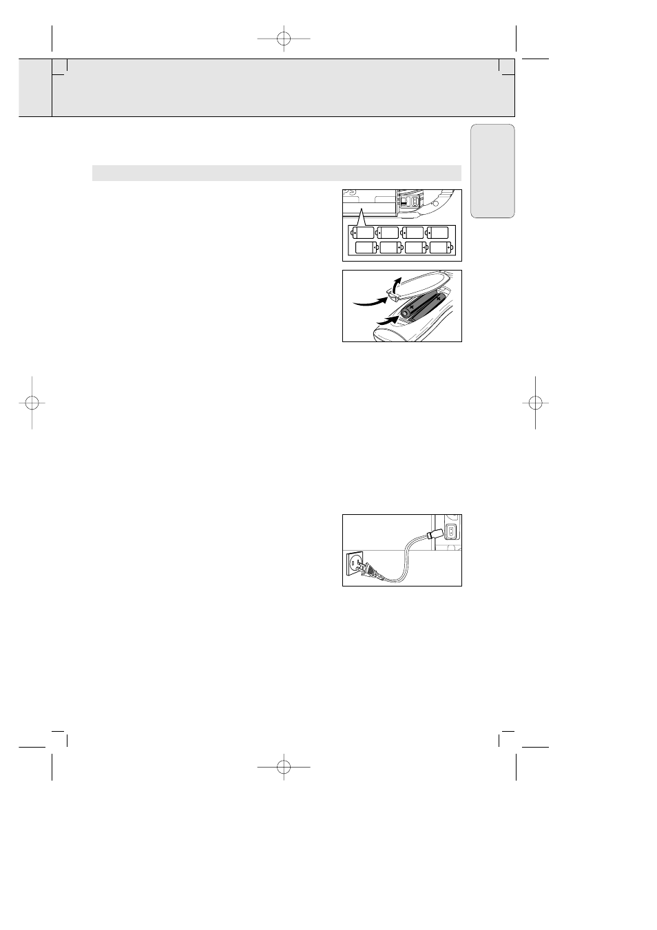 Power supply | Philips AZ2035 User Manual | Page 9 / 47