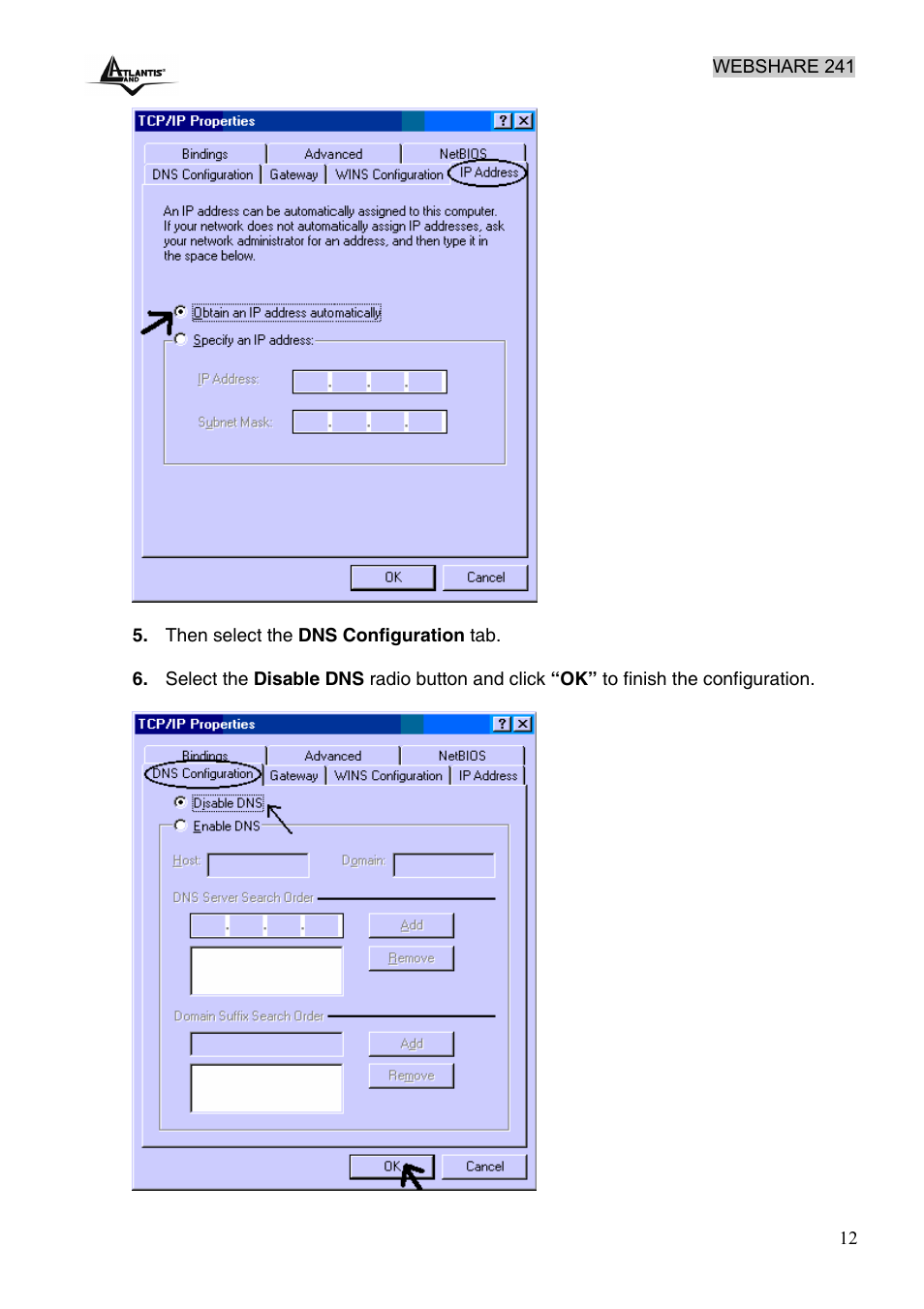 Atlantis Land WebShare 241 ROUTER ADSL2+ A02-RA241 User Manual | Page 18 / 82
