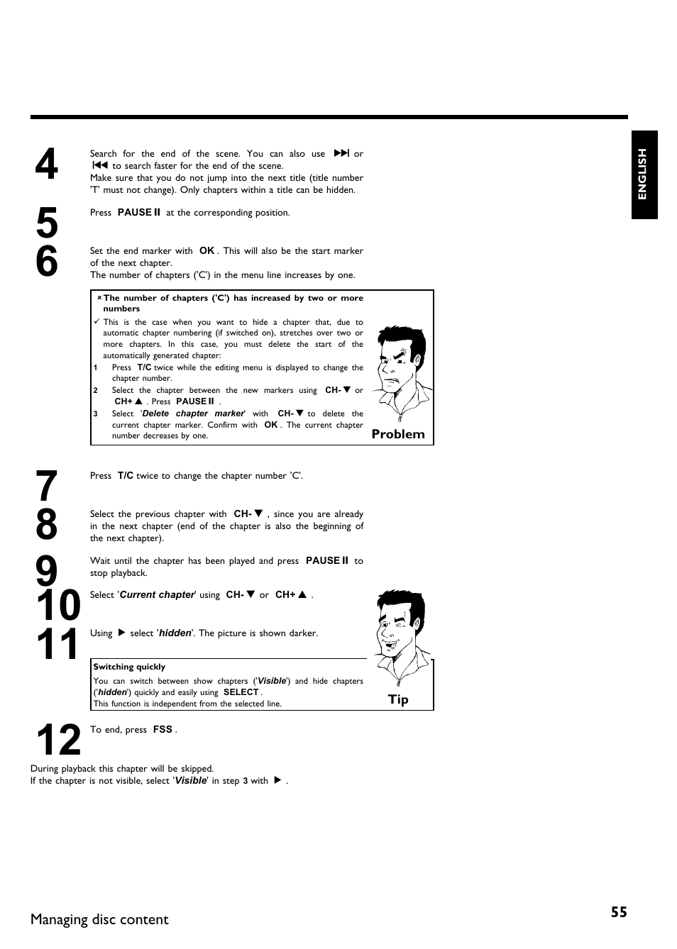 Philips DVDR615-17B User Manual | Page 67 / 189