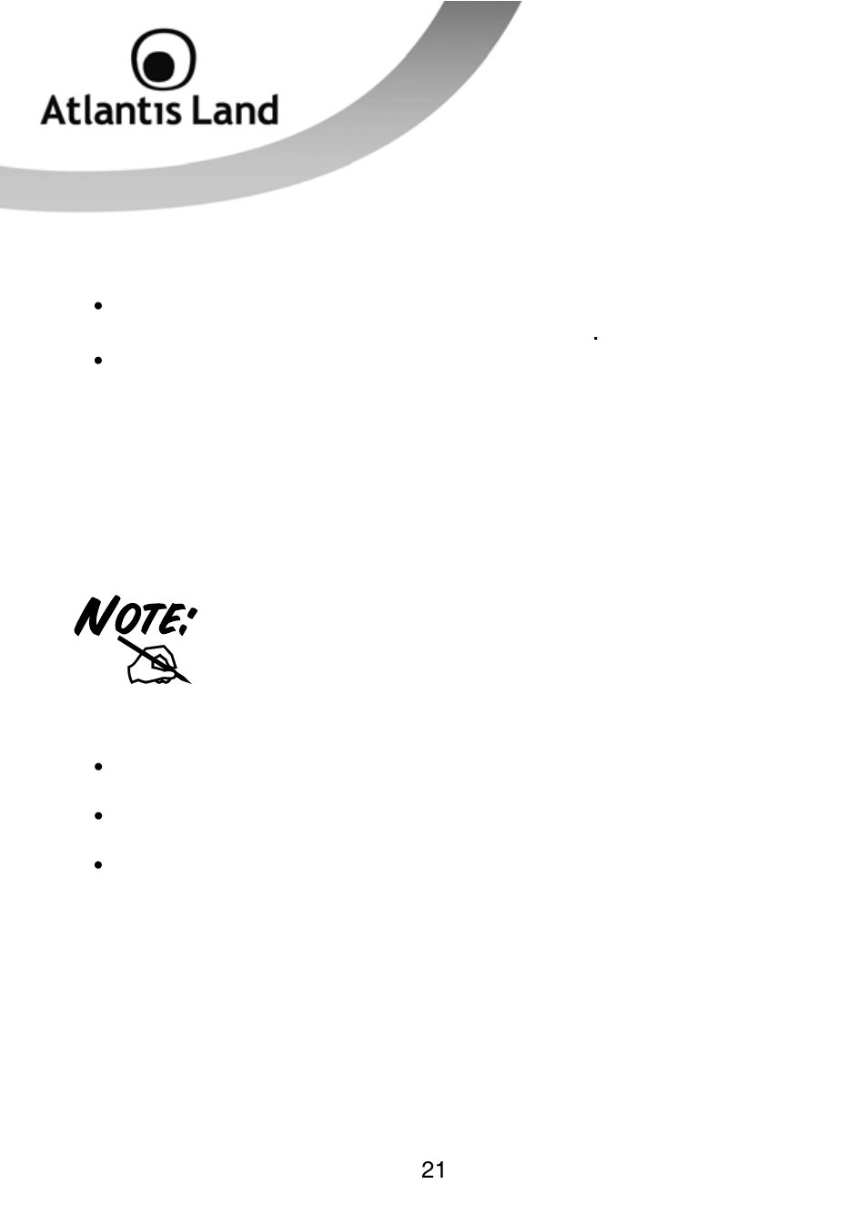 Atlantis Land NETFLY PCI 54 User Manual | Page 21 / 31