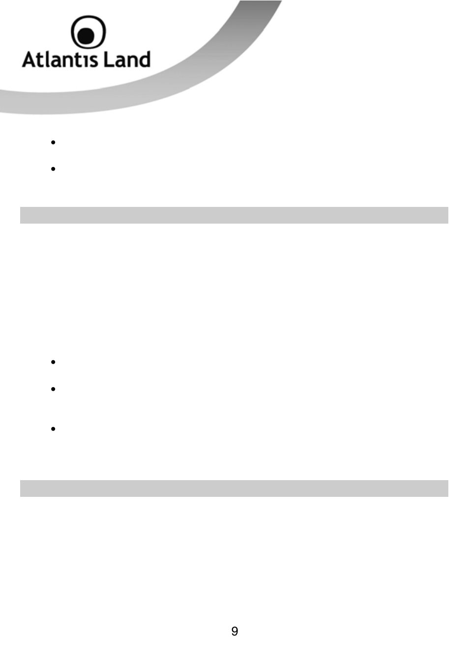 Hardware installation, Software installation | Atlantis Land NETFLY PCI 54 User Manual | Page 9 / 31