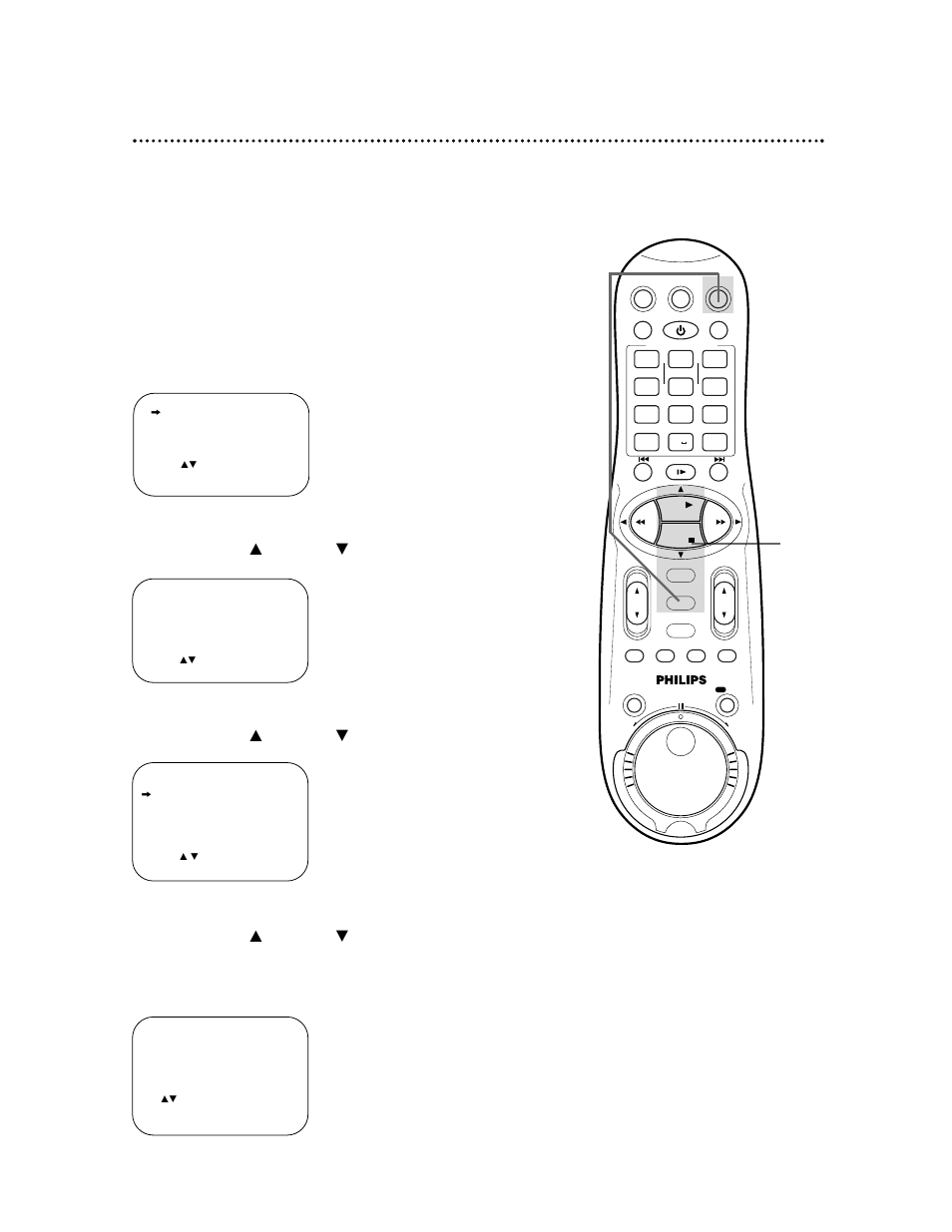 Setting the controller to operate a cable box 51, Instructions continue on page 52 | Philips VR1010BP99 User Manual | Page 51 / 83