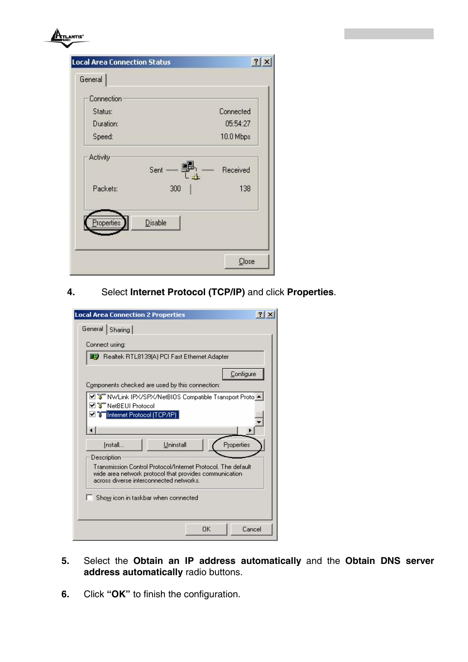 Atlantis Land A02-RA243-W54M_ME01 User Manual | Page 22 / 88