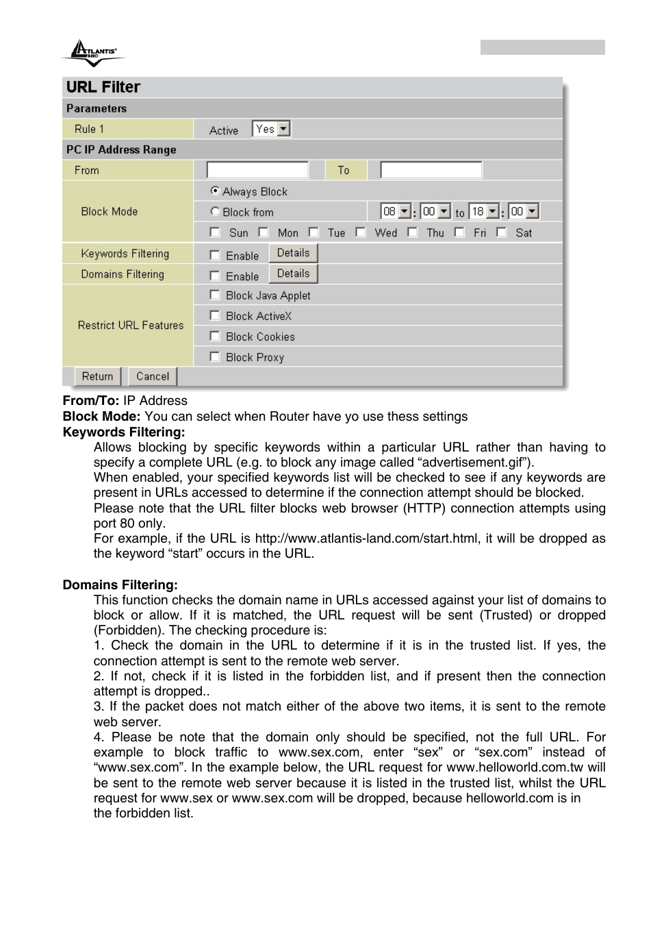 Atlantis Land A02-RA243-W54M_ME01 User Manual | Page 60 / 88