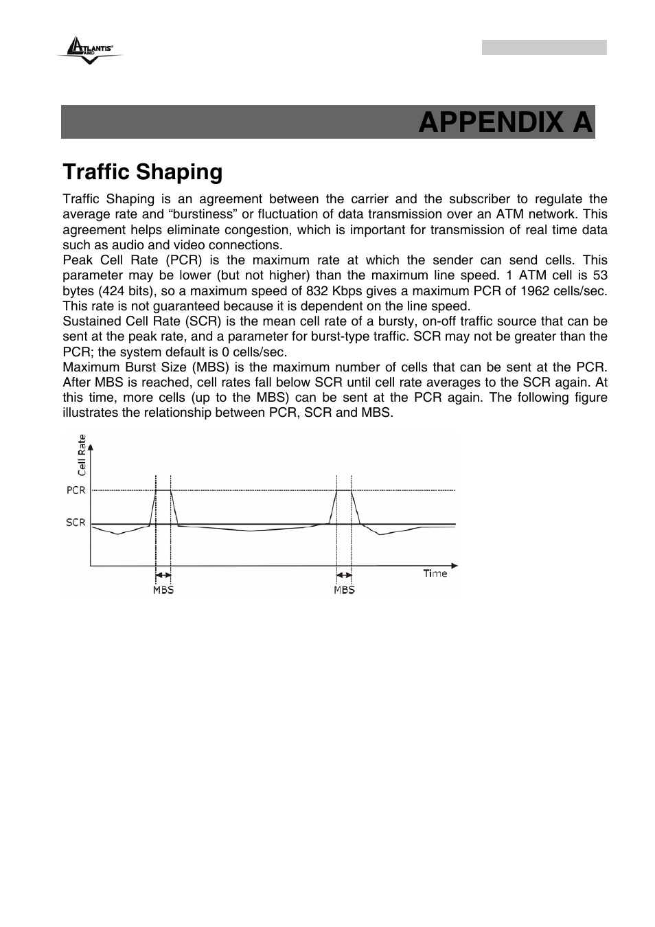 Appendix a, Traffic shaping | Atlantis Land A02-RA243-W54M_ME01 User Manual | Page 85 / 88