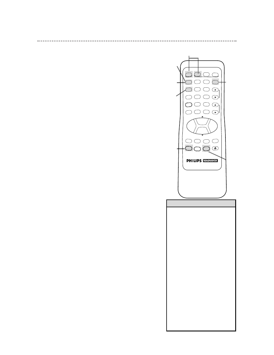 Timer recording (cont’d) 33 | Philips VRX360AT User Manual | Page 33 / 56