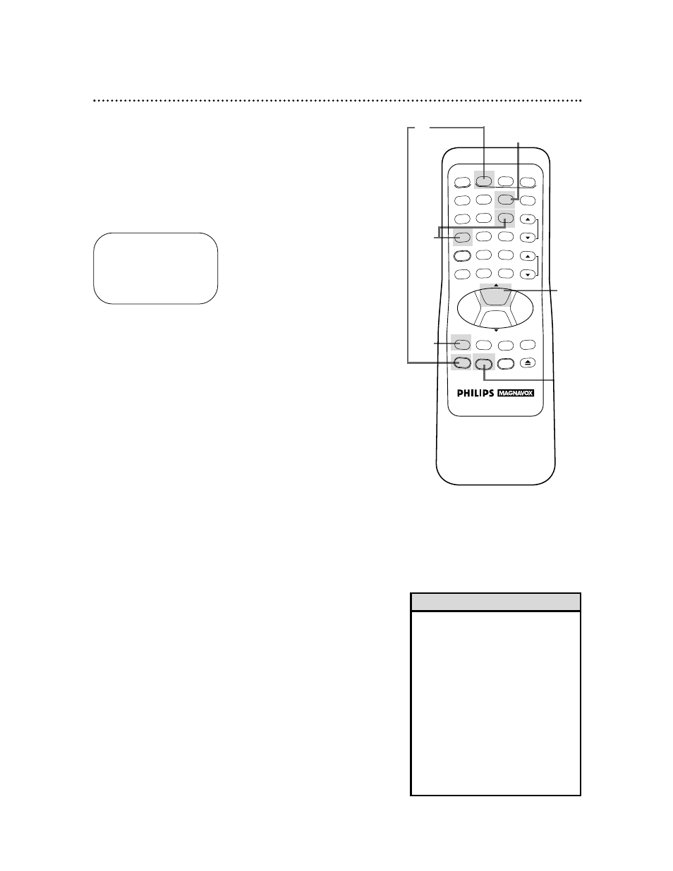 Multi-channel television sound system (cont’d) 45 | Philips VRX360AT User Manual | Page 45 / 56