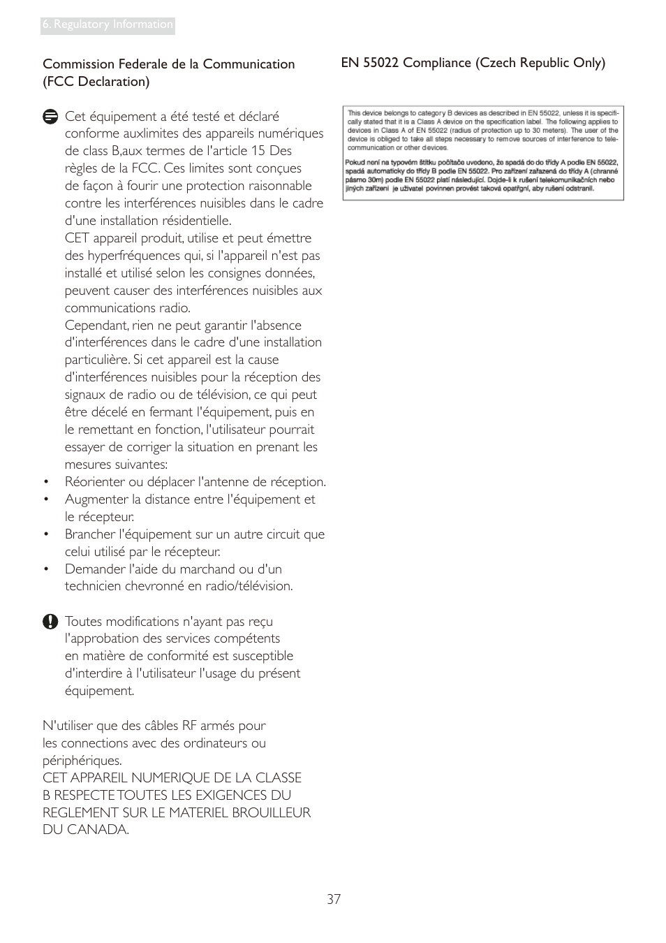 Philips 19S4LSB-27 User Manual | Page 39 / 54