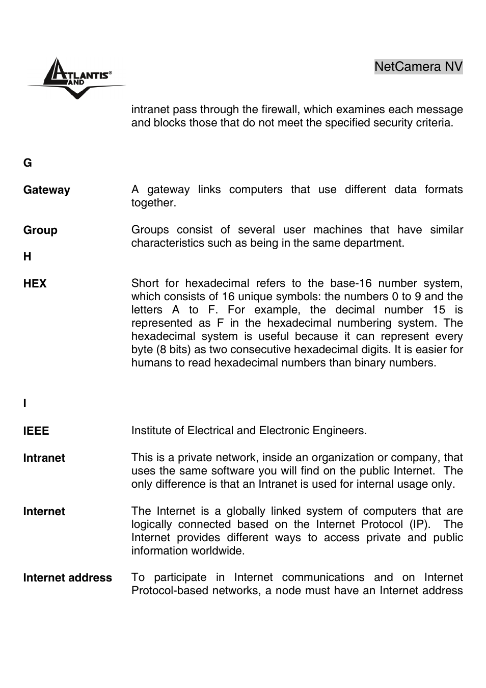 Atlantis Land A02-IPCAM3_ME01 User Manual | Page 69 / 79