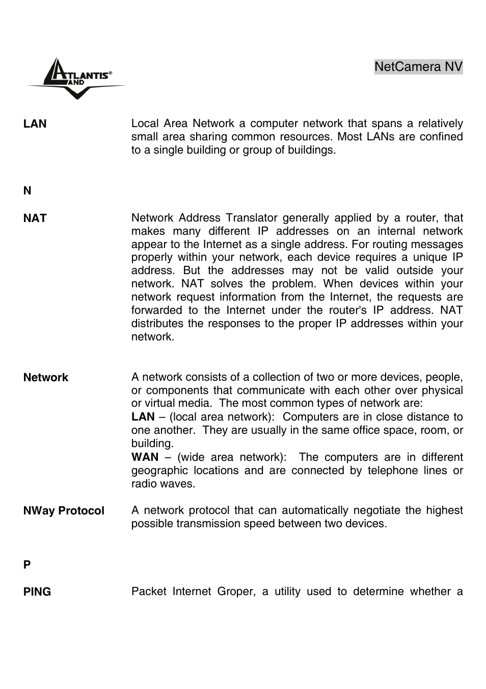 Atlantis Land A02-IPCAM3_ME01 User Manual | Page 71 / 79