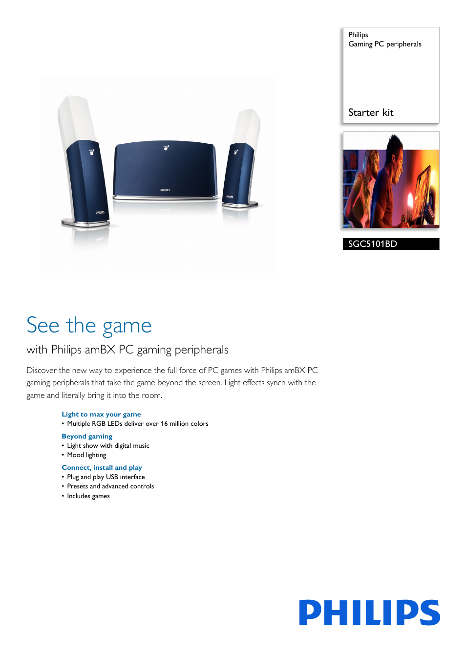 Philips SGC5101BD-17 User Manual | 2 pages