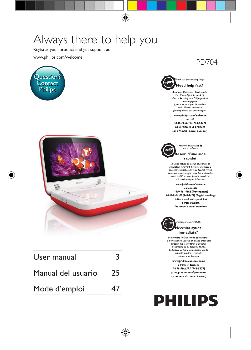 Philips PD704-37 User Manual | 24 pages