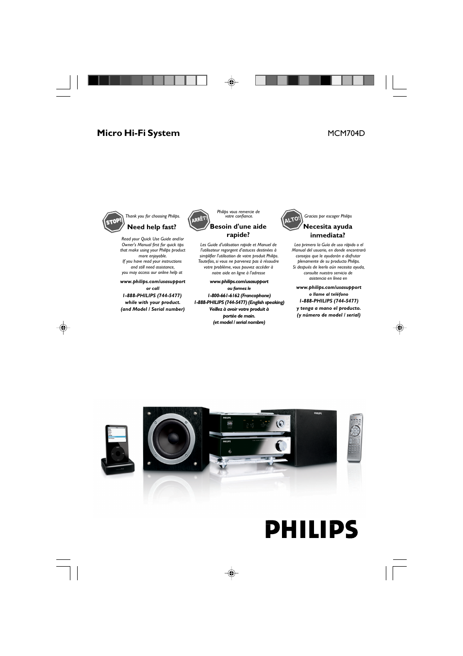 Philips MCM704D-37 User Manual | 32 pages