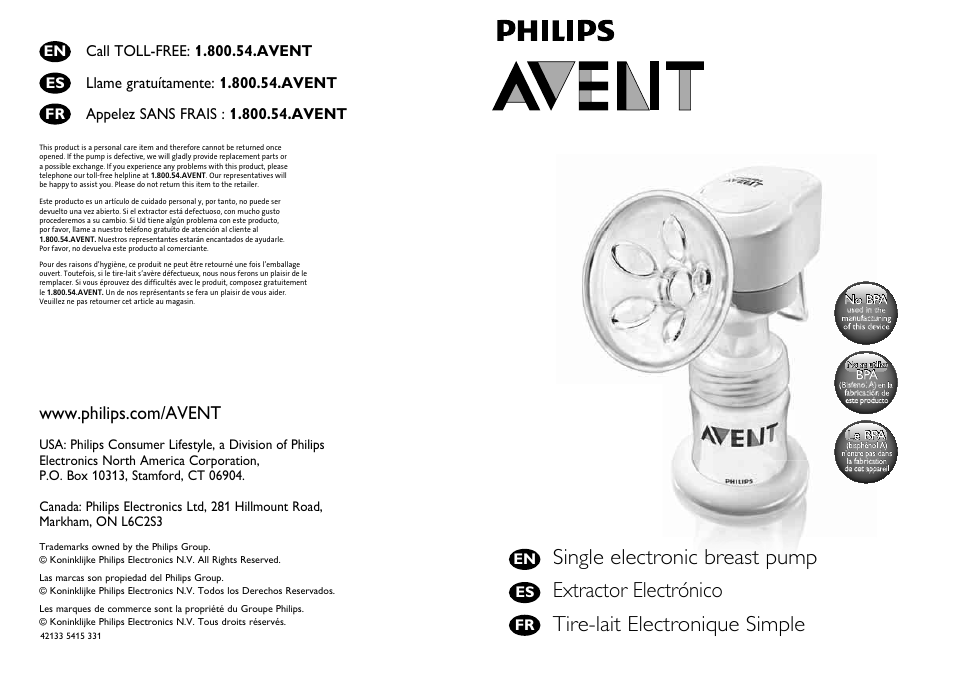 Philips SCF312-01 User Manual | 39 pages