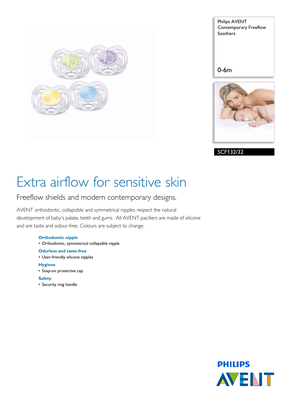 Philips SCF132-32 User Manual | 2 pages