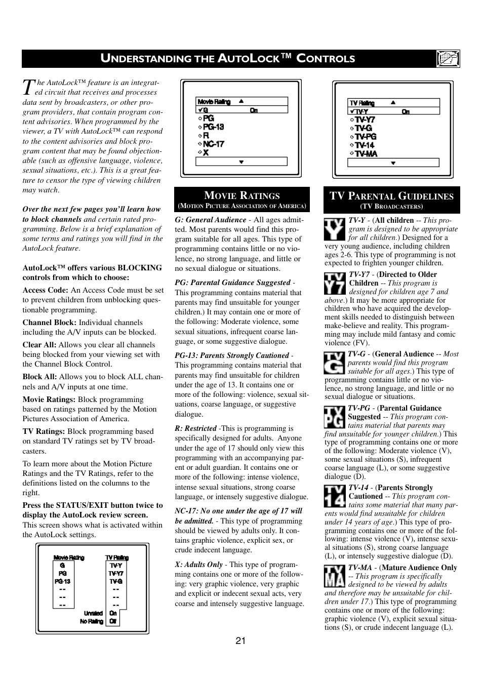 Tv p | Philips 24PT6341-37E User Manual | Page 21 / 39