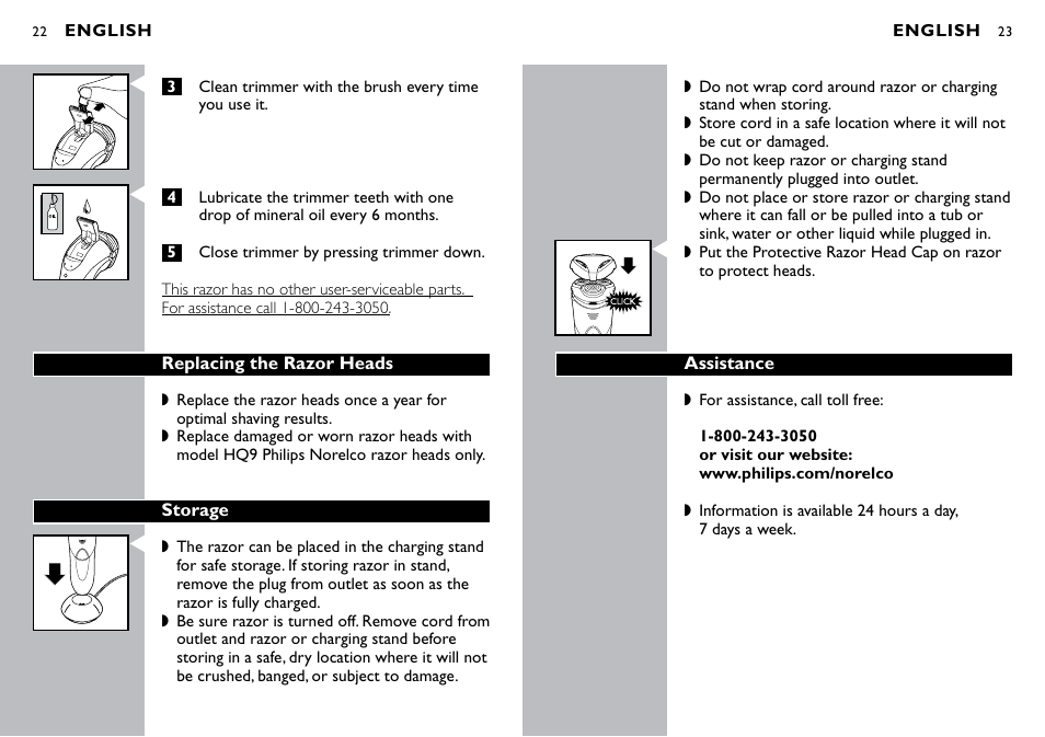 Philips 8260XL-40 User Manual | Page 12 / 13