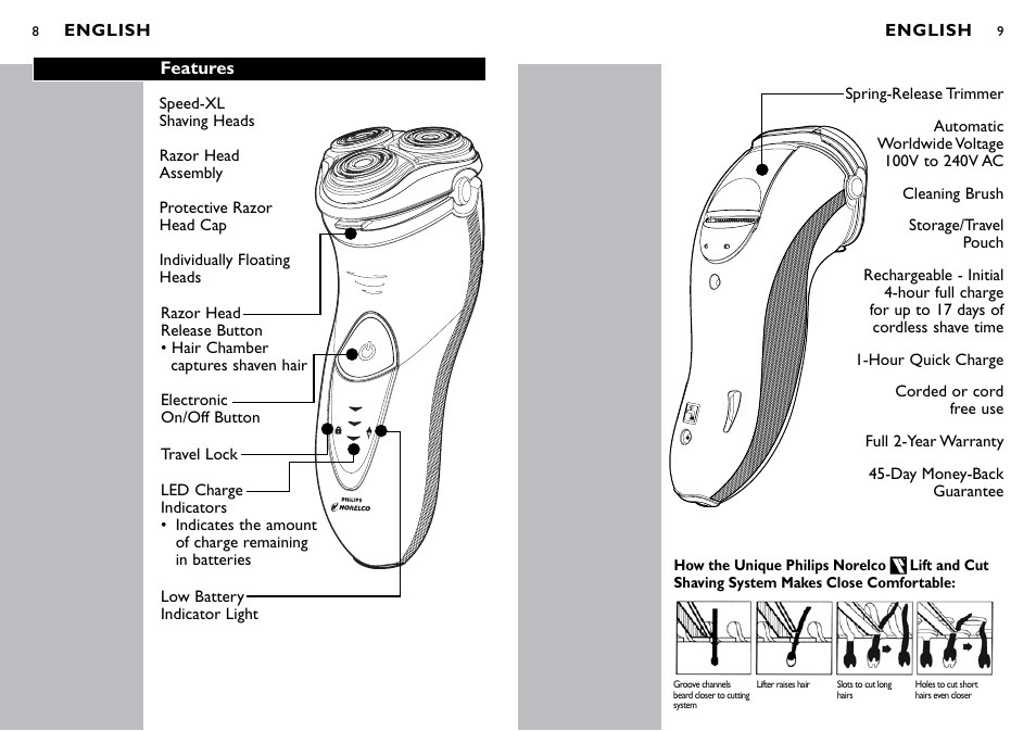 Philips 8260XL-40 User Manual | Page 5 / 13