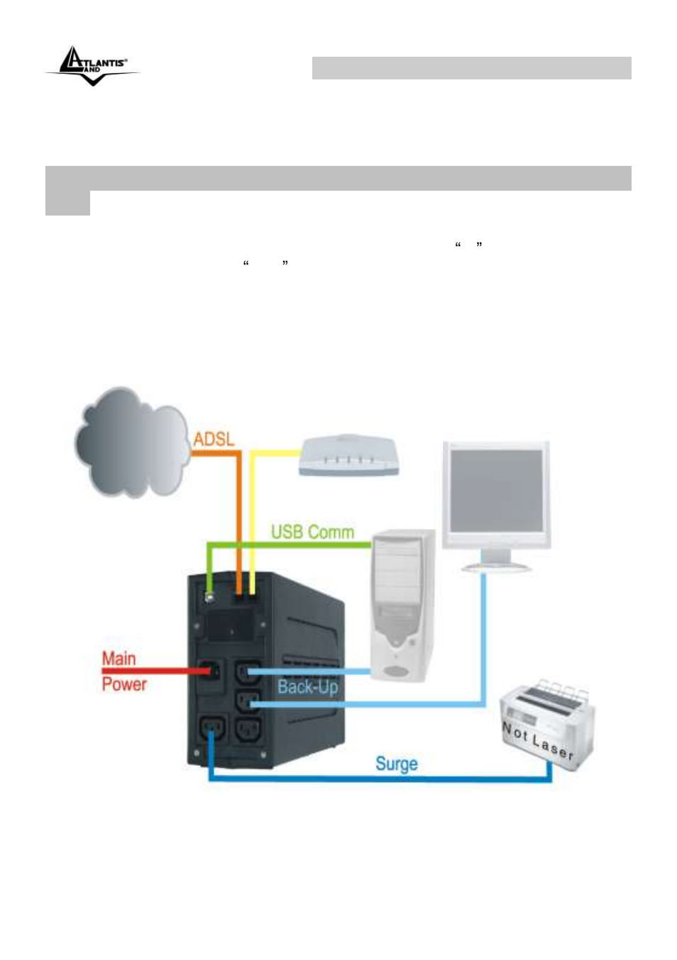 Onepower line interactive ups (en) | Atlantis Land OnePower Line Interactive UPS A03-P551 User Manual | Page 22 / 46