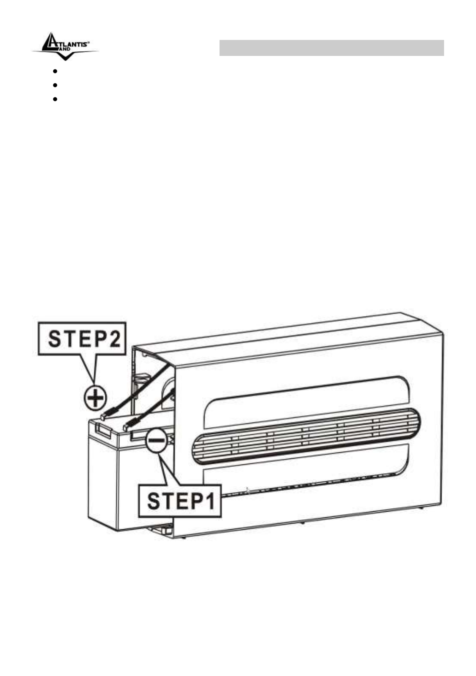 Onepower line interactive ups (en) | Atlantis Land OnePower Line Interactive UPS A03-P551 User Manual | Page 25 / 46