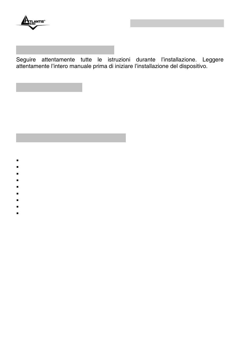 1 introduzione al prodotto, 2 verifica iniziale, 3 contenuto della confezione | Onepower line interactive (it) | Atlantis Land OnePower Line Interactive UPS A03-P551 User Manual | Page 8 / 46