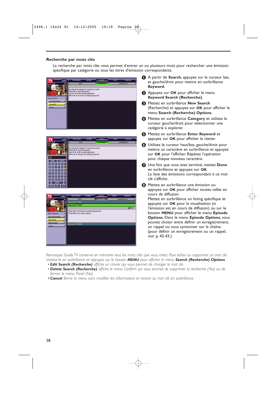 Philips 50PF9830A-37B User Manual | Page 122 / 244