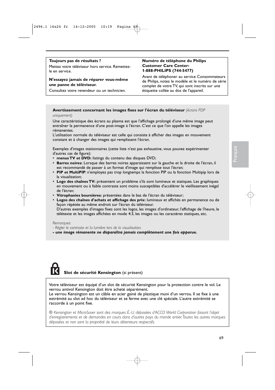 Philips 50PF9830A-37B User Manual | Page 153 / 244