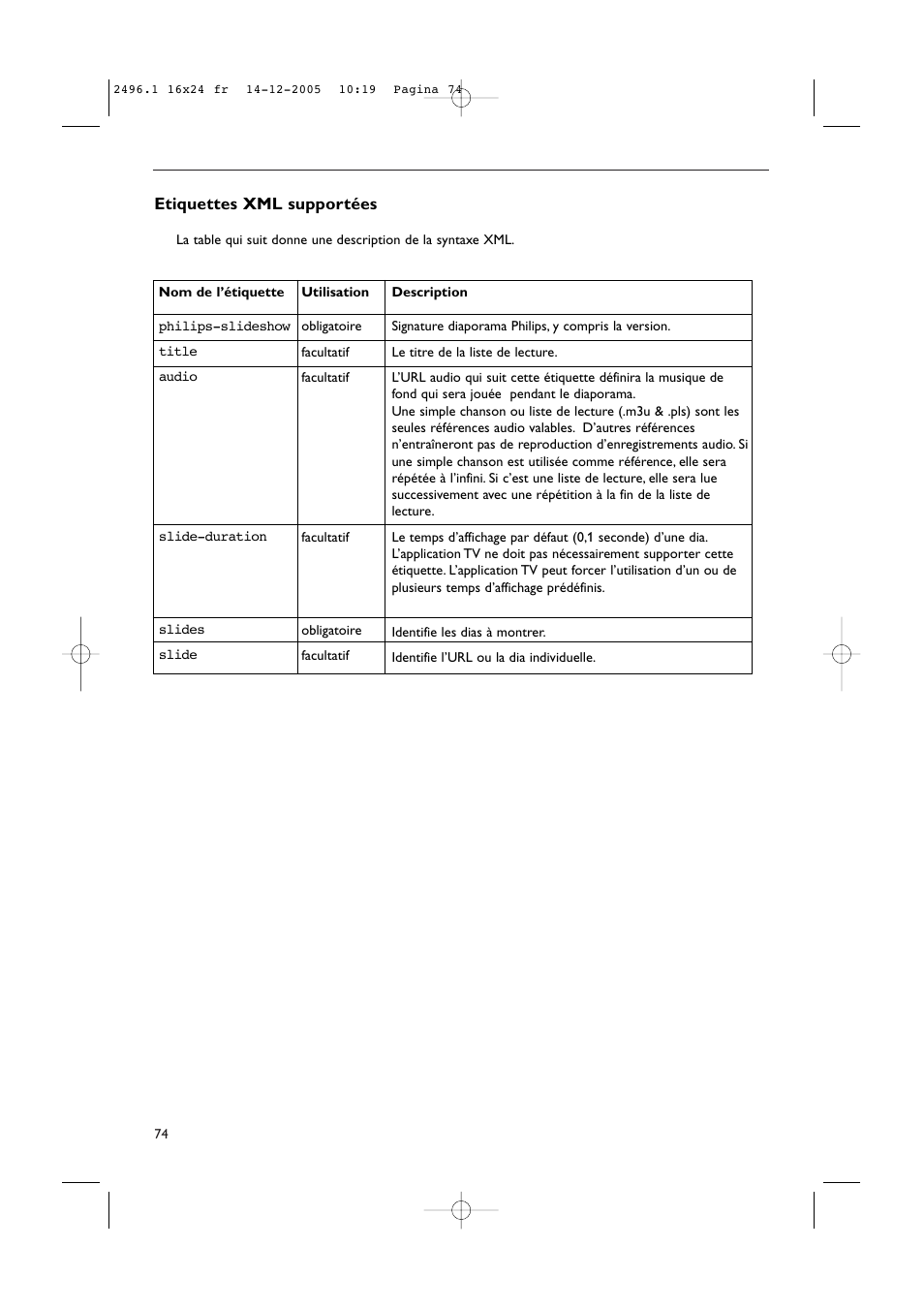 Philips 50PF9830A-37B User Manual | Page 158 / 244