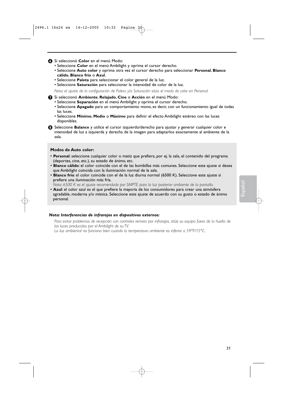 Philips 50PF9830A-37B User Manual | Page 195 / 244