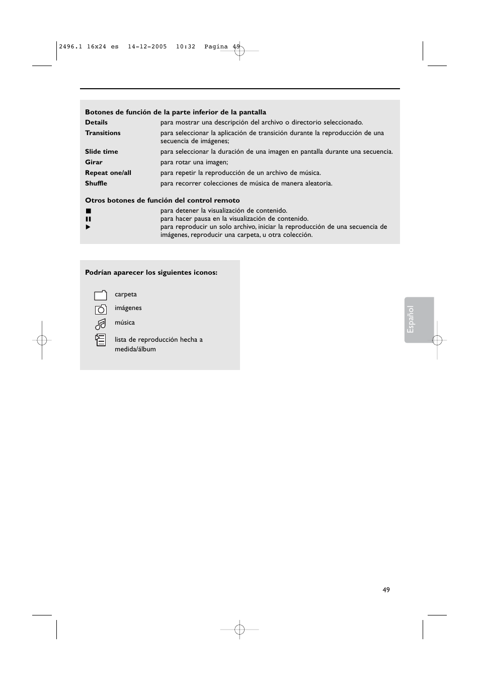 Philips 50PF9830A-37B User Manual | Page 213 / 244