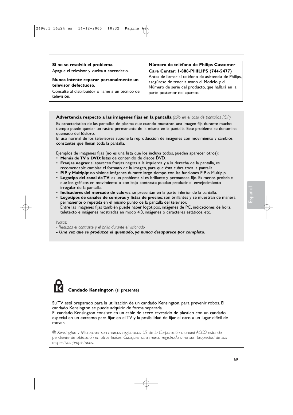 Philips 50PF9830A-37B User Manual | Page 233 / 244