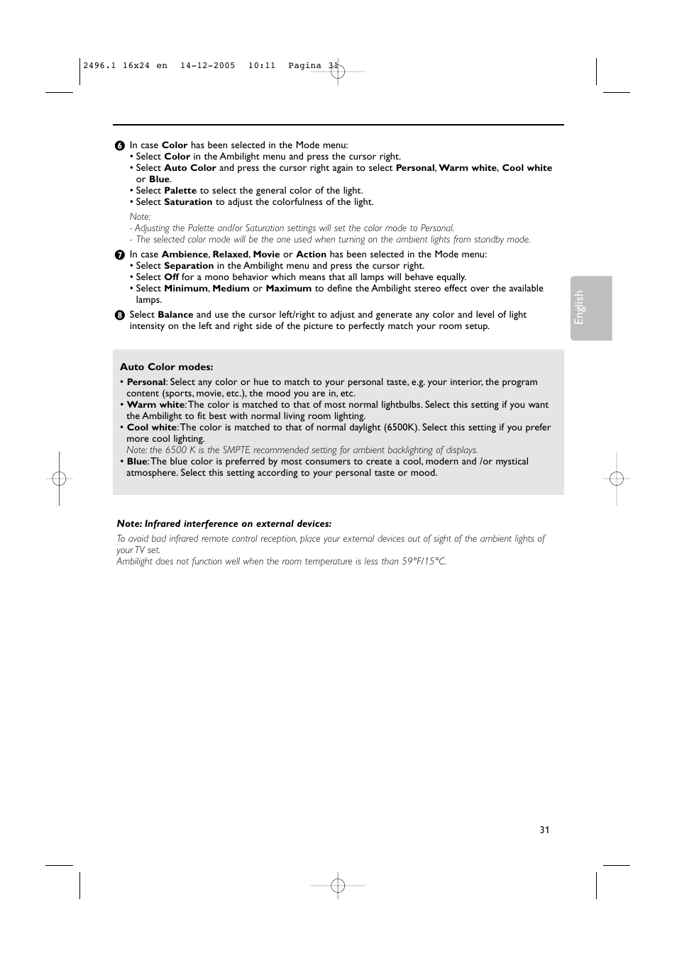 Philips 50PF9830A-37B User Manual | Page 35 / 244