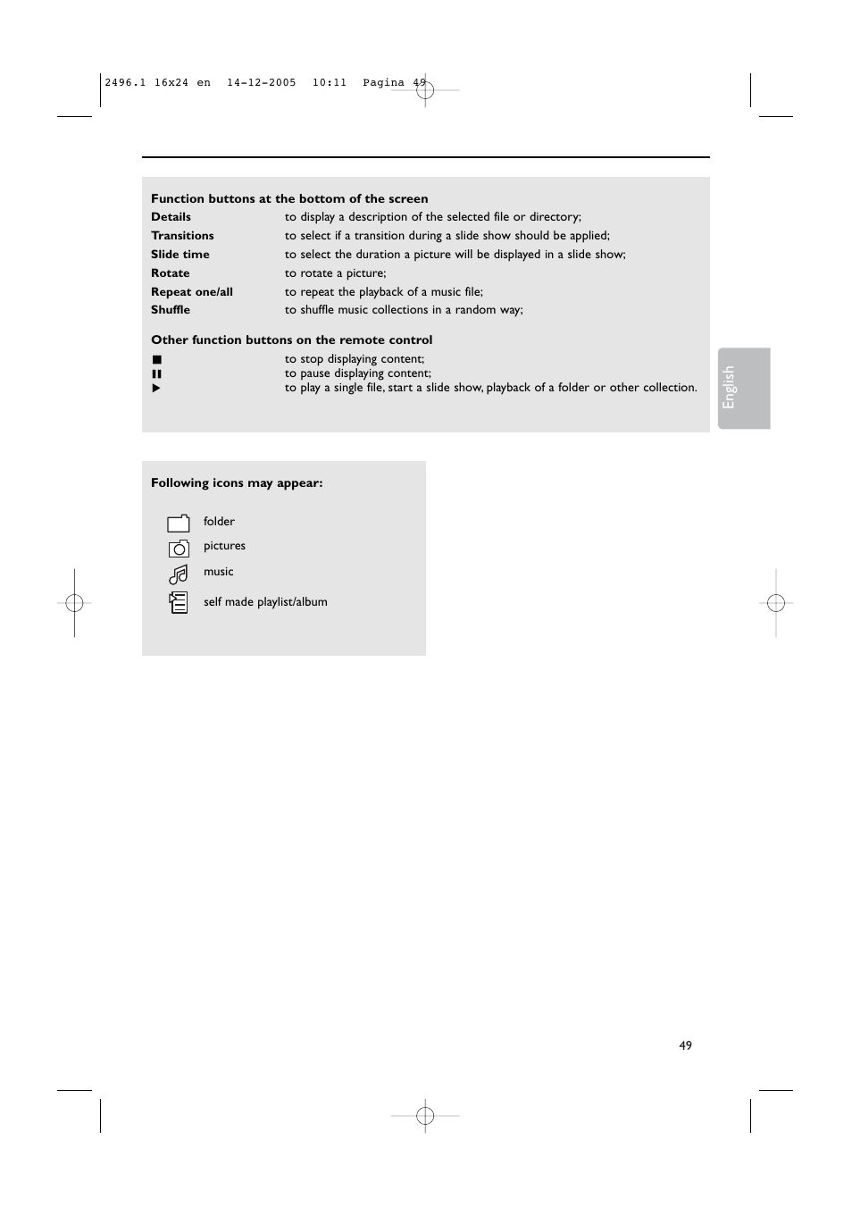 Philips 50PF9830A-37B User Manual | Page 53 / 244