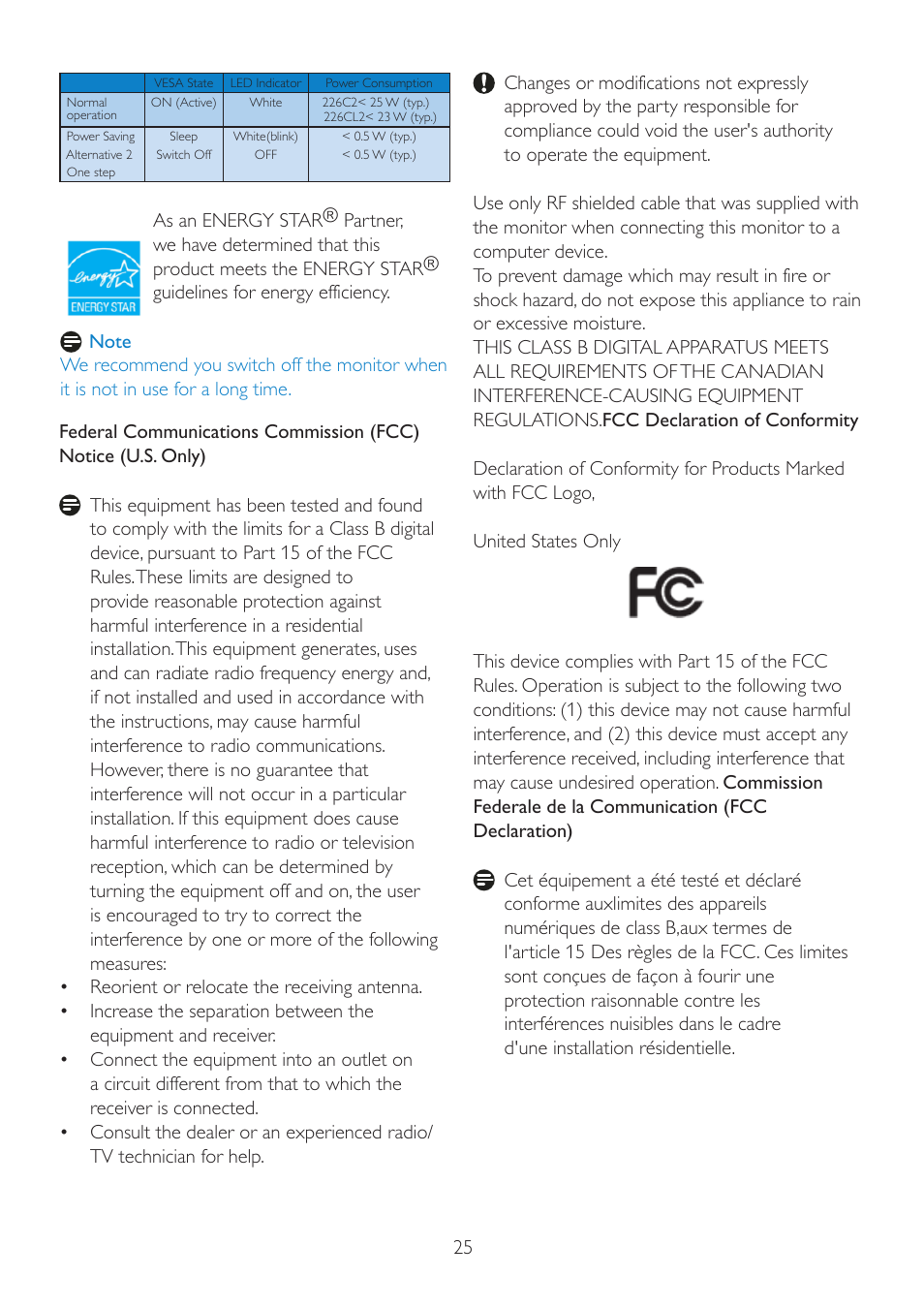 Philips 226C2SB-00 User Manual | Page 27 / 50