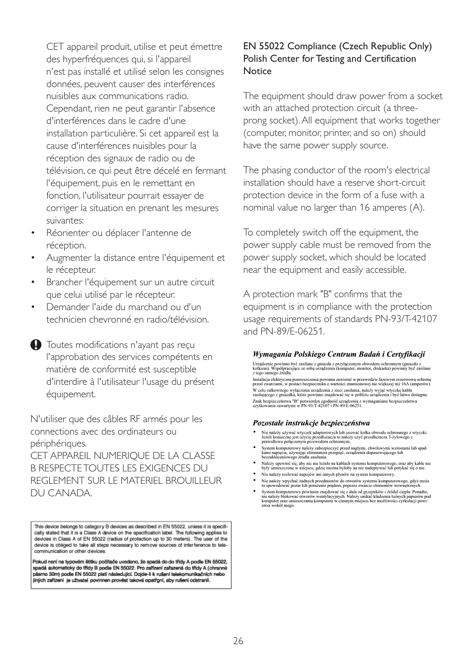 Philips 226C2SB-00 User Manual | Page 28 / 50