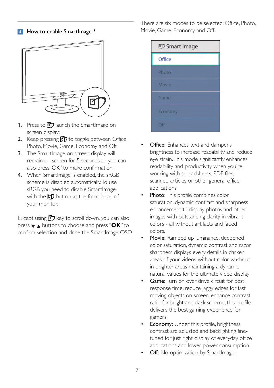 Philips 226C2SB-00 User Manual | Page 9 / 50