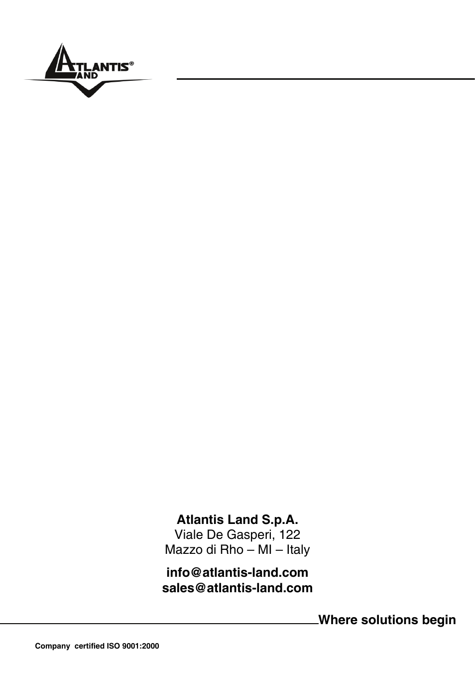 Atlantis Land AP1-54 User Manual | Page 64 / 64