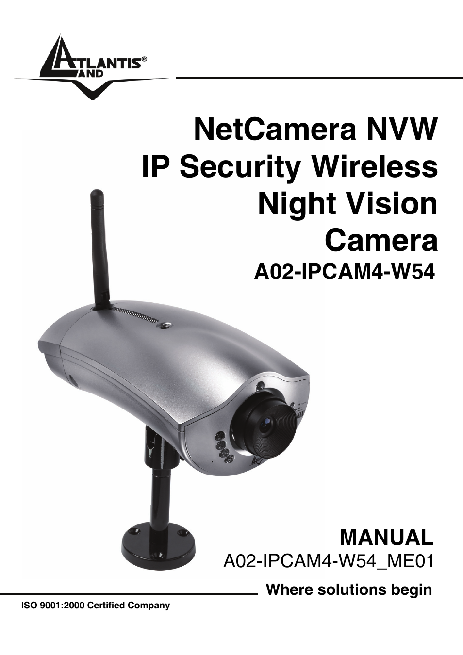 Atlantis Land A02-IPCAM4-W54 User Manual | 85 pages
