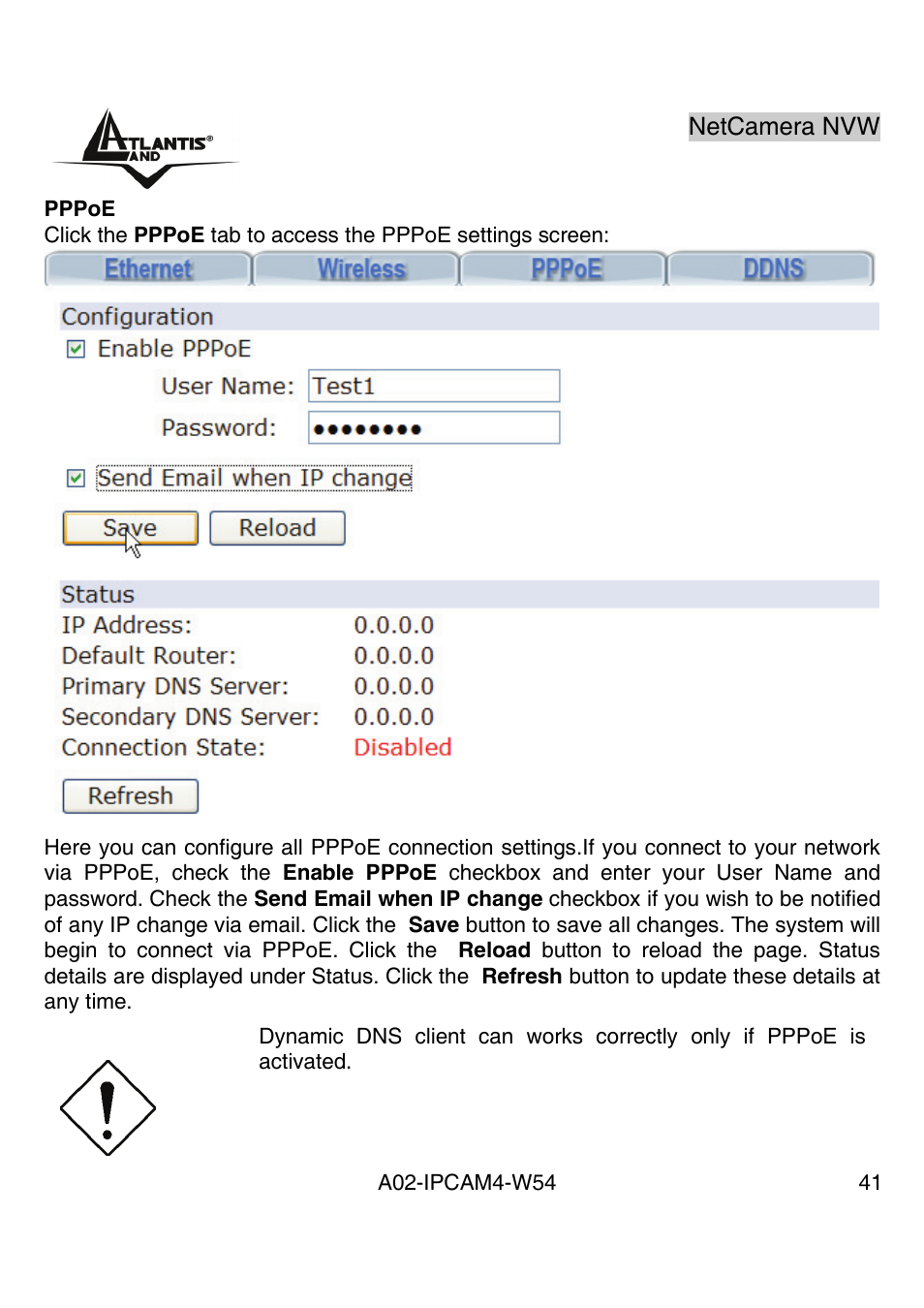 Atlantis Land A02-IPCAM4-W54 User Manual | Page 40 / 85