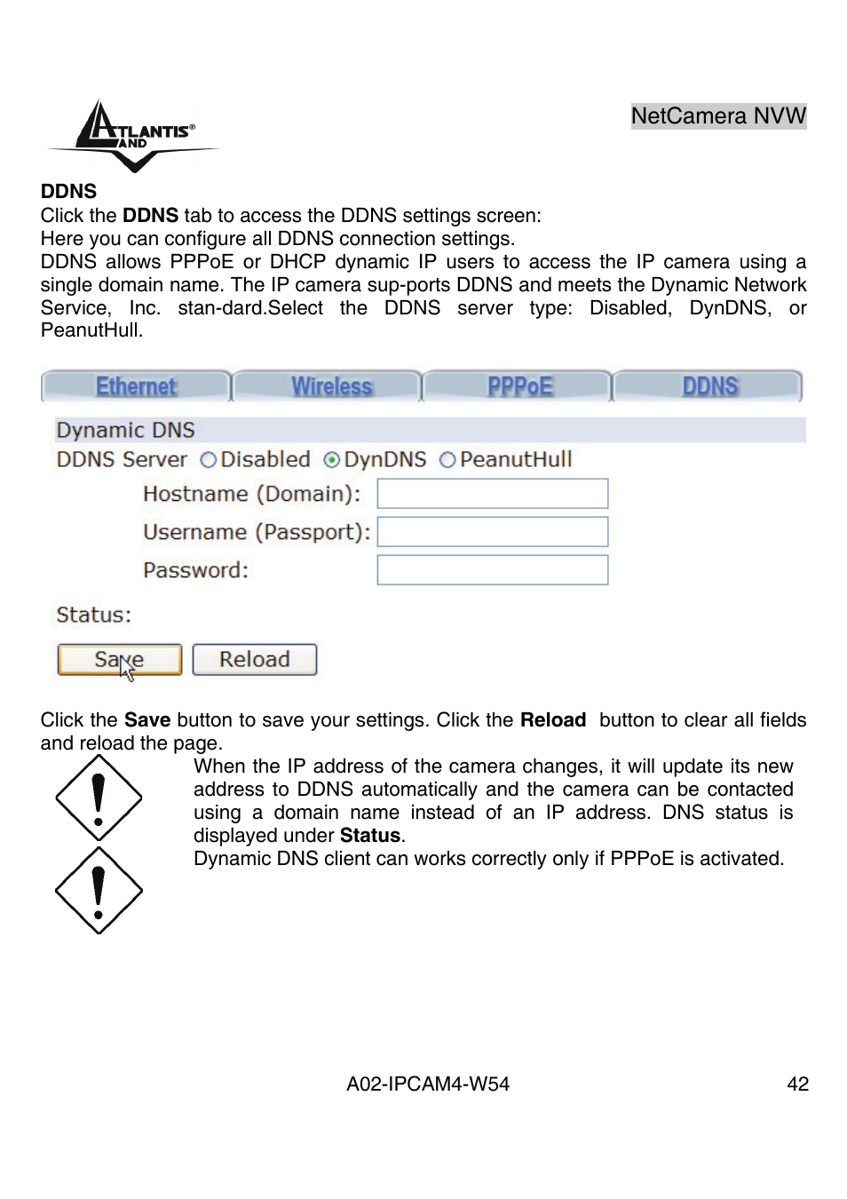 Atlantis Land A02-IPCAM4-W54 User Manual | Page 41 / 85