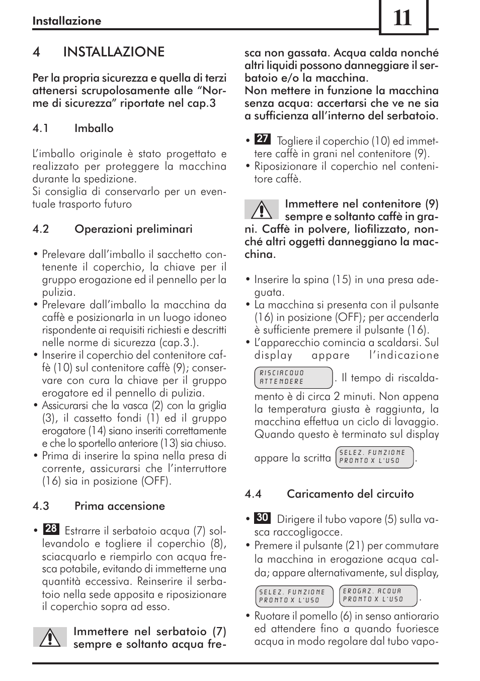 4installazione | Philips 741453007 User Manual | Page 11 / 132