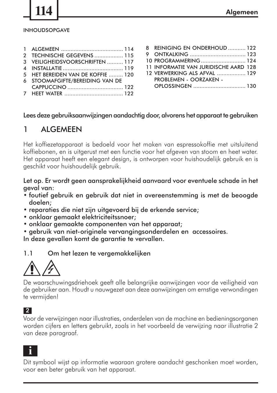 1algemeen | Philips 741453007 User Manual | Page 114 / 132