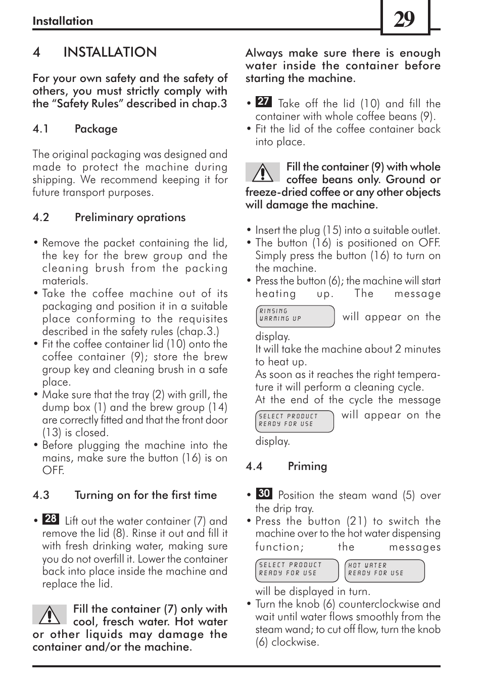 4installation | Philips 741453007 User Manual | Page 29 / 132