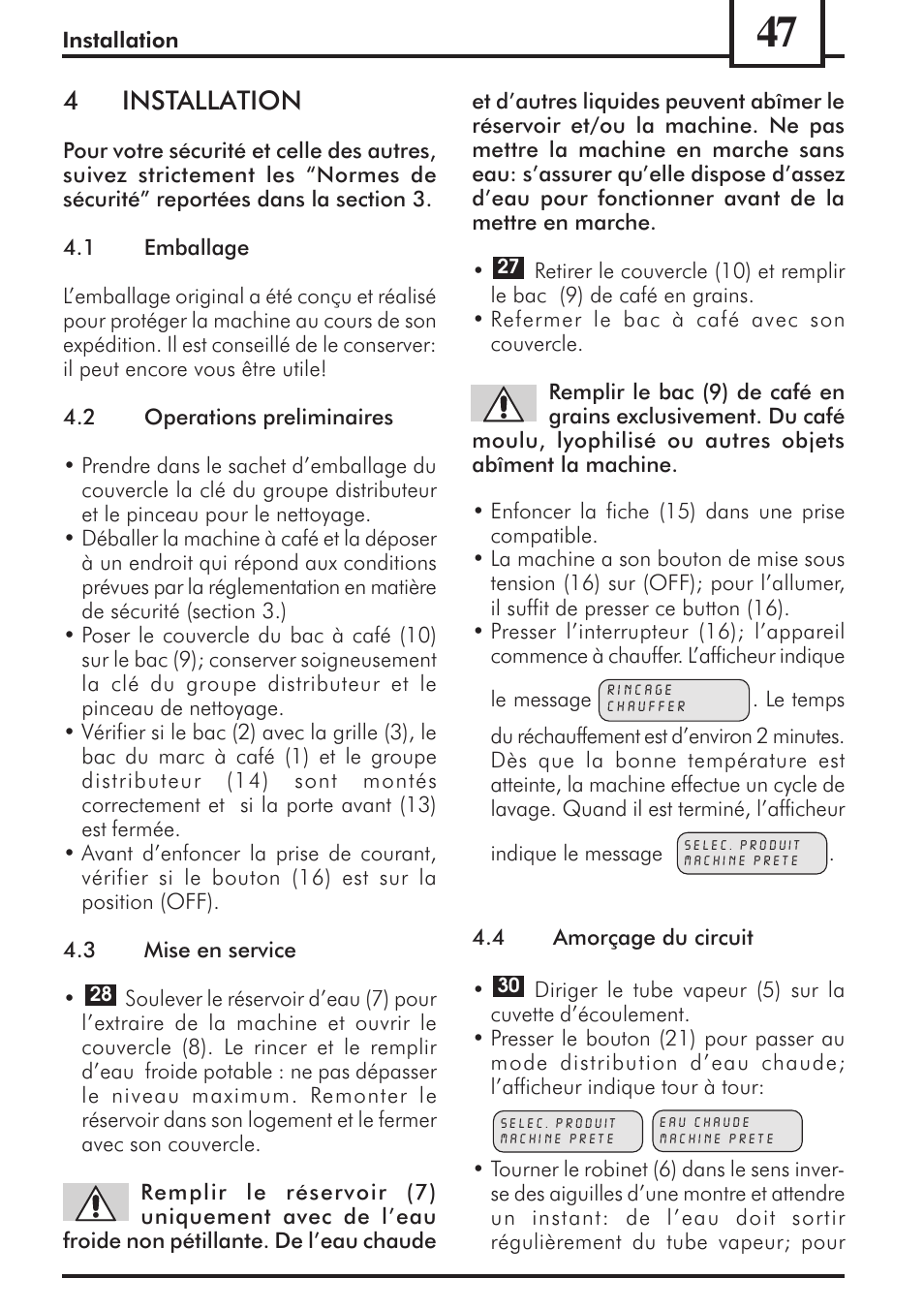 4installation | Philips 741453007 User Manual | Page 47 / 132