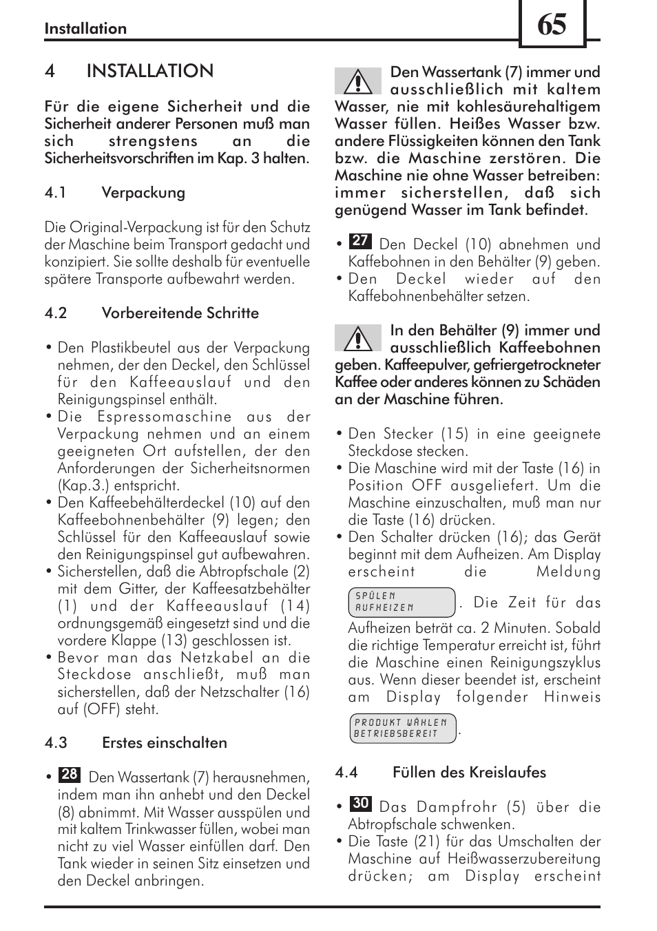 4installation | Philips 741453007 User Manual | Page 65 / 132