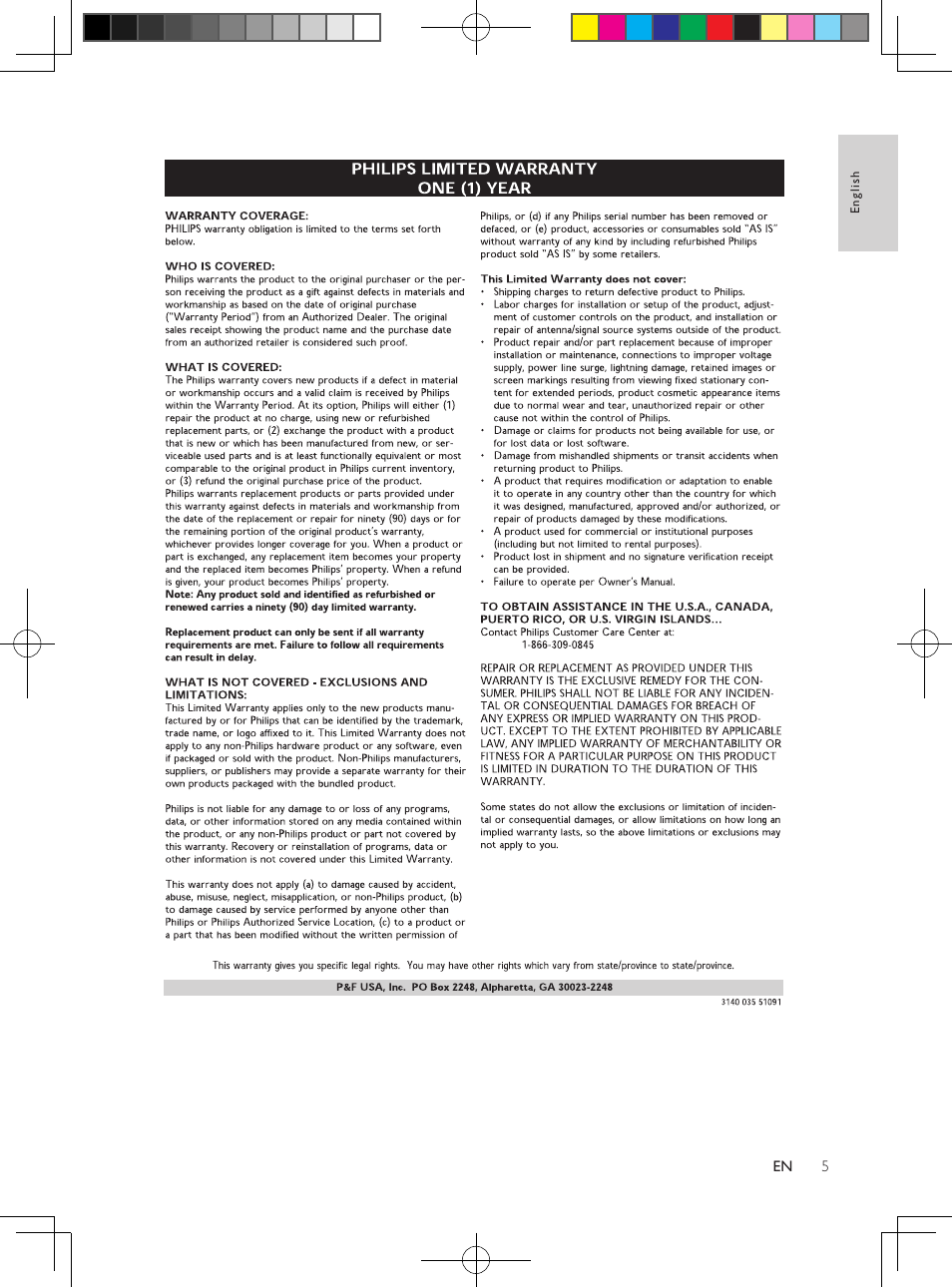 Philips DC291-37 User Manual | Page 5 / 21