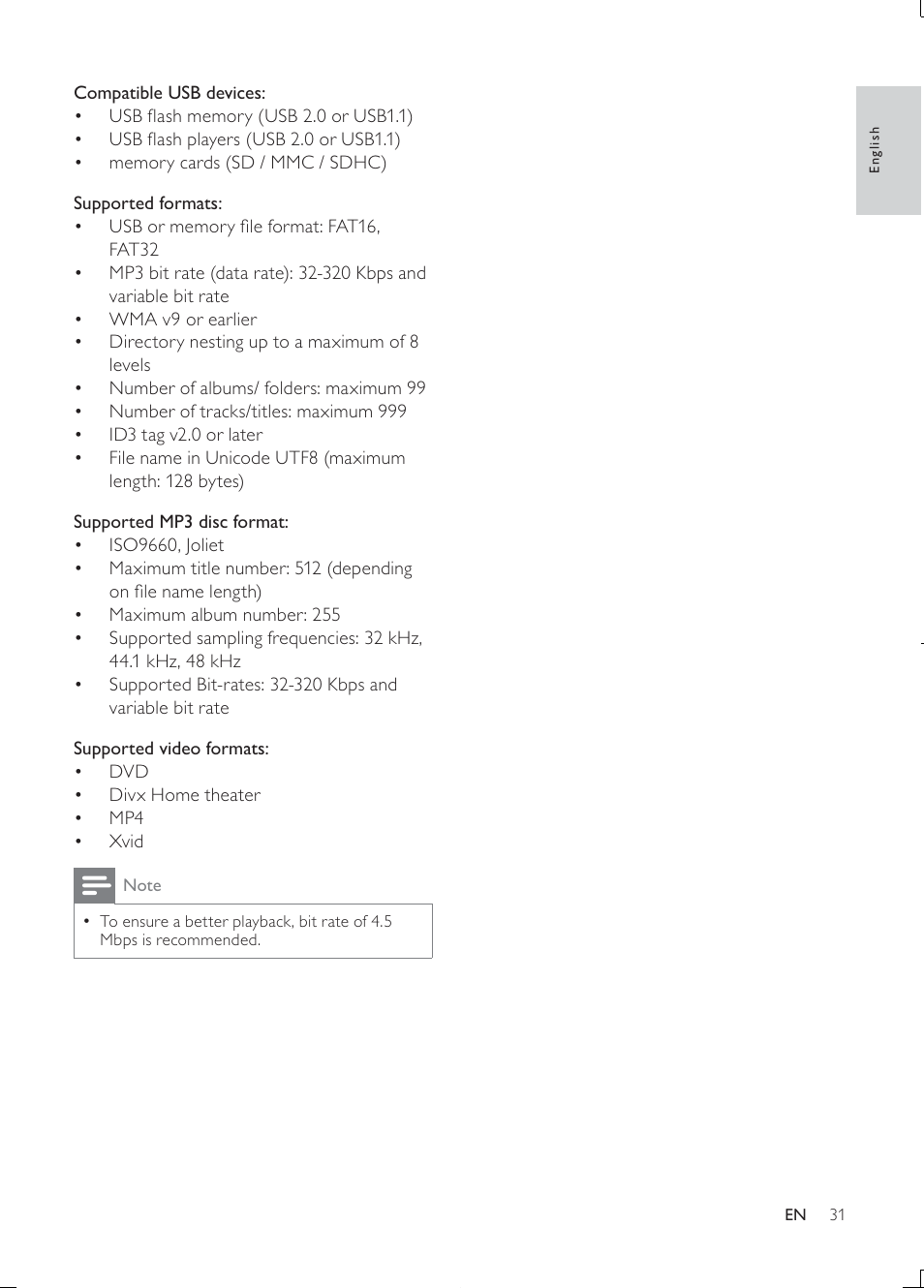 Philips Car infotainment system CID3610 6.5" touch screen navigation Bluetooth User Manual | Page 30 / 35