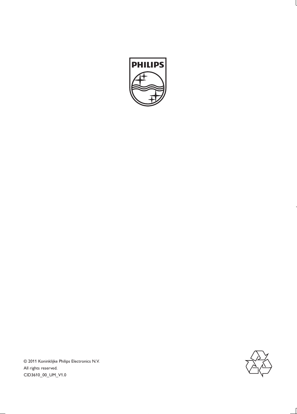 Philips Car infotainment system CID3610 6.5" touch screen navigation Bluetooth User Manual | Page 35 / 35