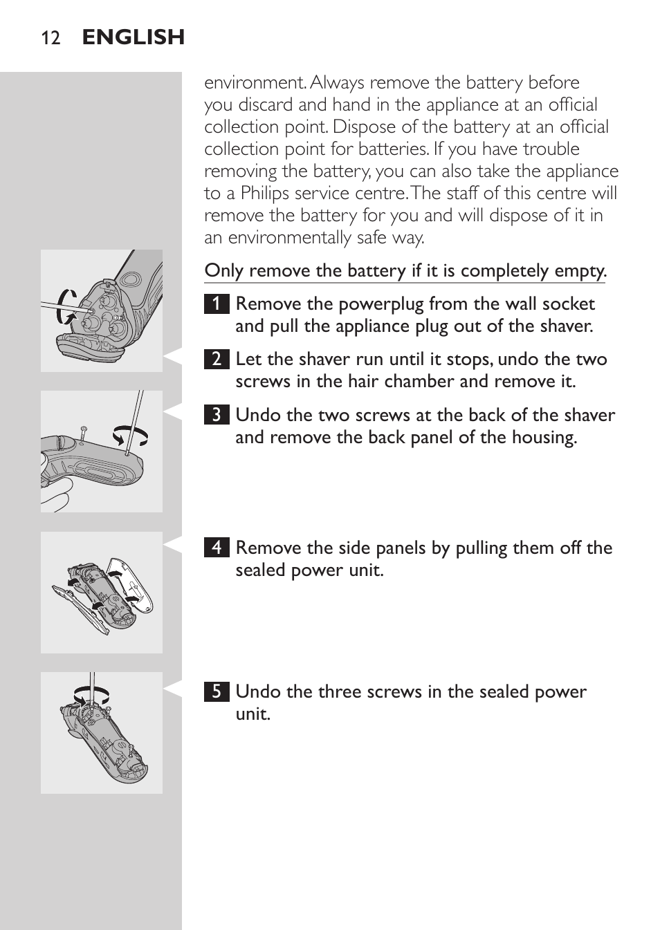 Philips HQ7380-17 User Manual | Page 10 / 184