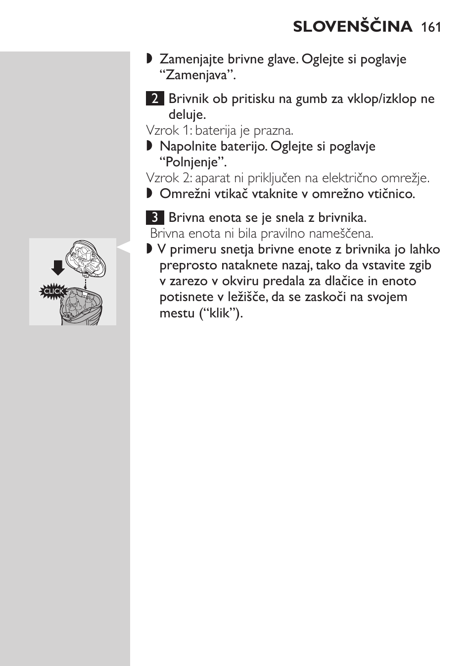 Philips HQ7380-17 User Manual | Page 159 / 184